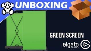 Der perfekte Greenscreen für kleine Räume (ReUp) - Elgato Greenscreen - Unboxing und Review