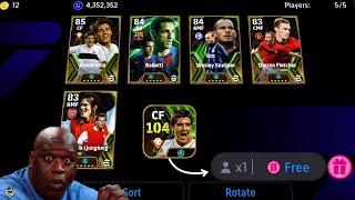 FREE D. VILLA 104 + 102 Sneijder + 102 Belletti + Ljungberg Epic Pack Opening  || efootball 2025