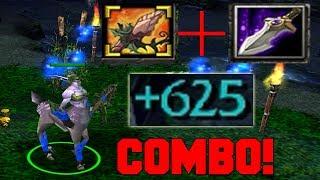 DOTA ENCHANTRESS +625 DAMAGE BLINK COMBO (GODLIKE)