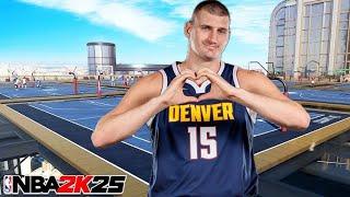 This JOKIC BUILD is the BEST CENTER On NBA 2K25!!!