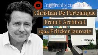 Christian De Portzamparc | French Architect | 1994 Pritzker laureate | My Architectural View |