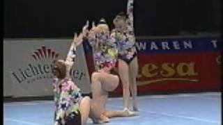 Acrobatic Gymnastics - 2002 Worlds - Russia - Women group combined (Gold)