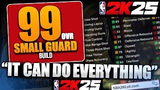 99 OVERALL GUARD BUILD " IT CAN DO EVERYTHING " | NBA 2K25 NEWS UPDATE