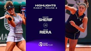 Mayar Sherif vs. Julia Riera | 2023 Rabat Round 2 | WTA Match Highlights