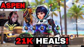 THE BEST JUNO IN OW | ASPEN | TOP 500 |  World of Warcraft X  OVERWATCH 2 | SEASON 12