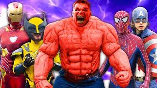 Red Hulk and The Avengers!