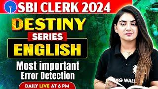 SBI PO & Clerk English 2025 | Error Detection for Bank Exams | by Anchal Ma'am