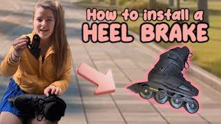 How to put a brake on rollerblades! 