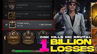 Soju - CgK Clan Kills MC Brutal 1 Billion Losses  [Mafia City]