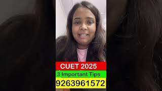 CUET 2025: 3 Important Tips to Crack CUET EXAM