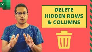 Delete Hidden Rows and Columns in Excel (Quick and Easy)