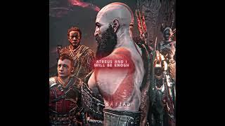 "Atreus and I will be enough" [4K]┃God of War Ragnarok #shorts