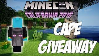 MINECON 2016 CAPE GIVEAWAY (CLOSED)