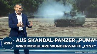 SCHÜTZENPANZER "LYNX": Modularer Panzer soll die deutsche Rüstungsindustrie ankurbeln