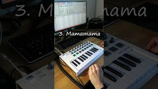 Poker Face - Lady Gaga | Arturia MiniLab MKII Live Loop #remake #producer #keys