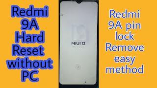 Redmi 9A Hard Reset without PC latest method/Technical Ashfaq