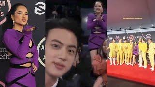 Becky G and BTS at the AMAs 2021 (fan cam compilation) 