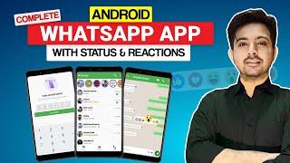 Complete Android Chatting App like Whatsapp and Instagram in Urdu/Hindi