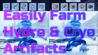 Easily Farm Hydro (Heart of Depth)  & Cryo (Blizzard Strayer) Artifacts | Genshin Impact