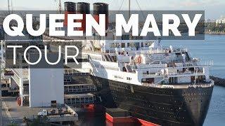 The Queen Mary Tour - Overview of Ship/Hotel in Long Beach, California