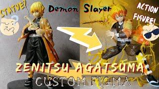 Zenitsu Agatsuma - Custom Figma Action Figure ( Demon Slayer )