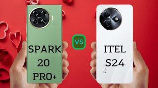 Tecno Spark 20 Pro Plus vs Itel S24