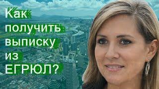 Как получить выписку из ЕГРЮЛ?