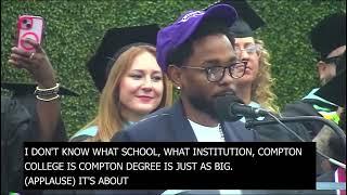 KENDRICK LAMAR visits Compton College [06/07/2024]