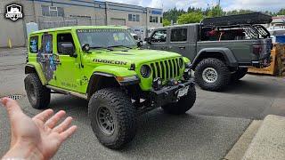 The Most Wicked Jeep Wrangler Build & Picking Up My Broken Gladiator