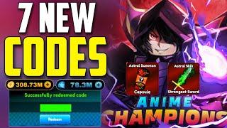 *NEW* ALL WORKING CODES FOR ANIME CHAMPIONS SIMULATOR IN JUNE 2024! ANIME CHAMPIONS SIMULATOR CODES