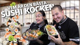 Vem är bäst Sushikock? - Man VS Kvinna