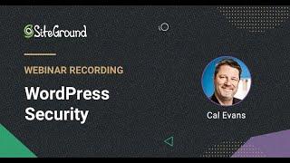 WordPress Security | Webinar