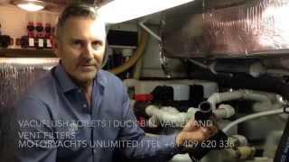 Marine Sanitation Systems - Duck Bill Valves and Vent Filters