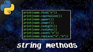 Python string methods 〰️