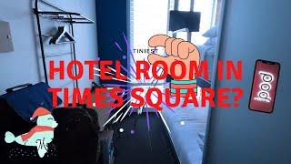 Smallest Hotel Room in Times Square? - Pod Hotel USA - New York City Vlog 2021