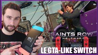 LE GTA-LIKE sur SWITCH | SAINTS ROW THE THIRD, GAMEPLAY FR !