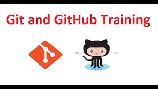 Git and GitHub Training Introduction - Lession 1 in English