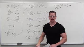 Solving Homogeneous First Order Differential Equations (Differential Equations 21)
