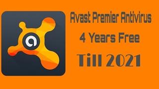 Avast Premier 2017 Licence Key Till 2021  (4 Years Free)