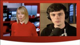 CosmicSkeptic Talks Veganism on BBC News #shorts