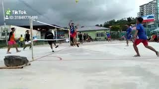 Pertandingan sepak takraw kg darau