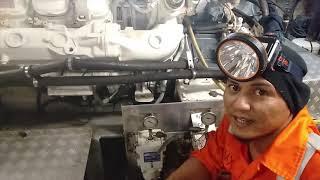 working in offshore area ( CAPTAIN: ROMY CHANDRA )