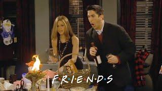 Ross Starts a Fire in Rachel's Office | Friends