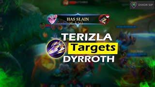 DYRROTH HIT TARGET TERIZLA - MOBILE LEGENDS