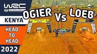 Loeb vs Ogier - Head to Head Rally Racing at WRC Safari Rally Kenya 2022