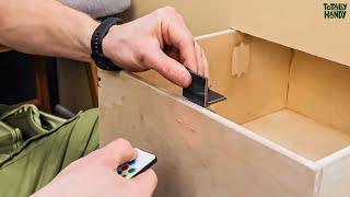 Top-secret DIY! How to Build Remote-Controlled Storage for Your Home! | DIY Project