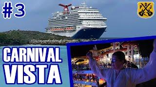 Carnival Vista 2024 Pt.3 - Half Moon Cay, Snorkel Mode, Duck Hunting, Flick In Concert, 1980s Party