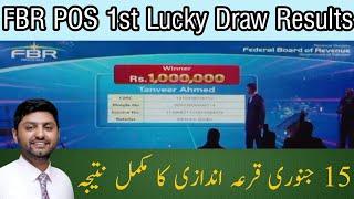 15 January draw-Dont Miss FBR prize scheme-FBR pos scheme-FBR 25 crore prize scheme-fbr POS