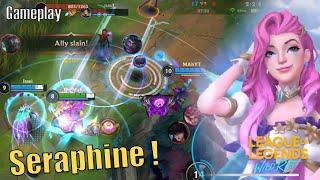 Wild Rift  Seraphine & Xayah vs Zyra & Caitlyn Dragon Lane (MVP) Support !!