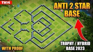 New Best! TH14 Trophy Base | Clash of Clans | Th14 Hybrid Base Layout - After Update